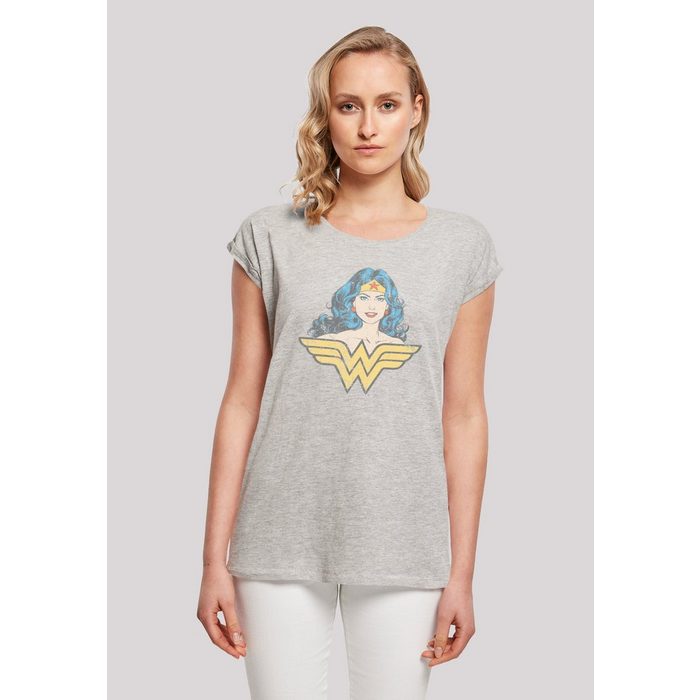 F4NT4STIC T-Shirt DC Comics Superhelden Wonder Woman Gaze