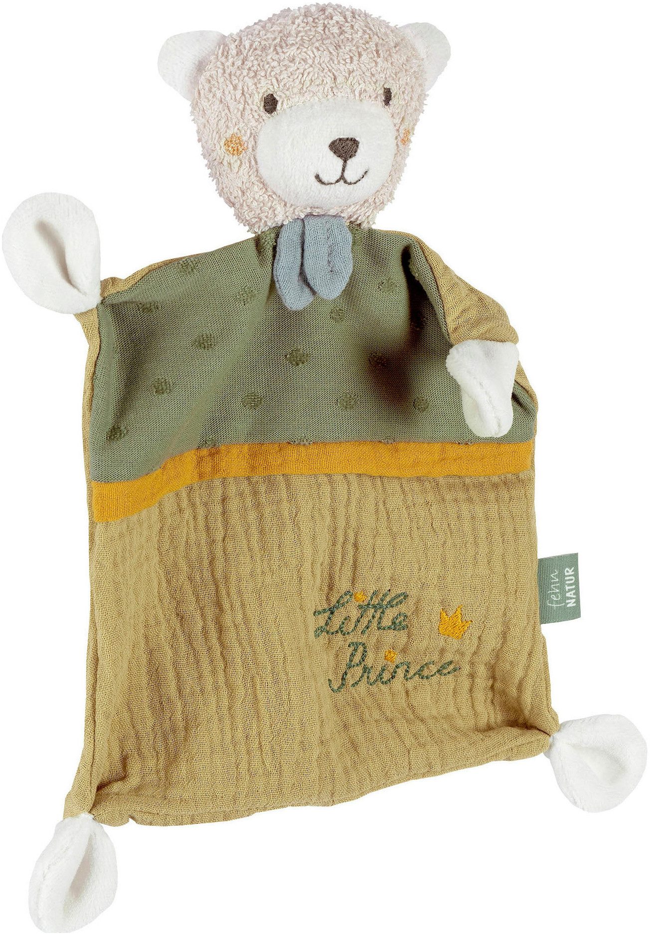 Schmusetuch fehnNATUR, Bär "Prince"