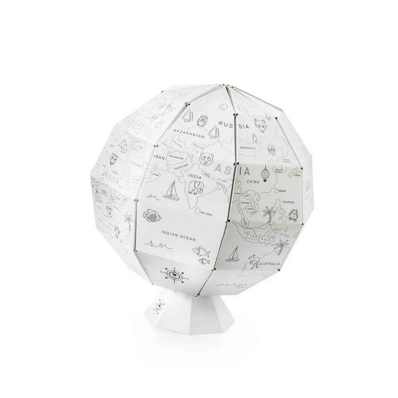 Donkey Products Dekofigur Donkey My first globe / Globus zum Ausmalen