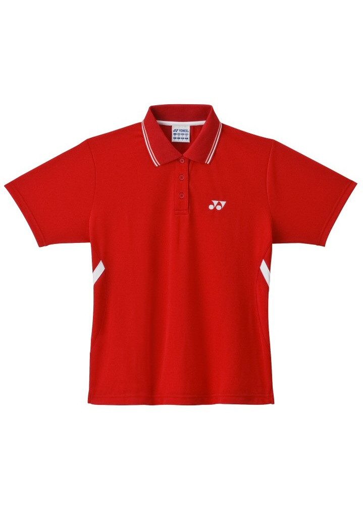 Yonex Poloshirt #10 rot Damen