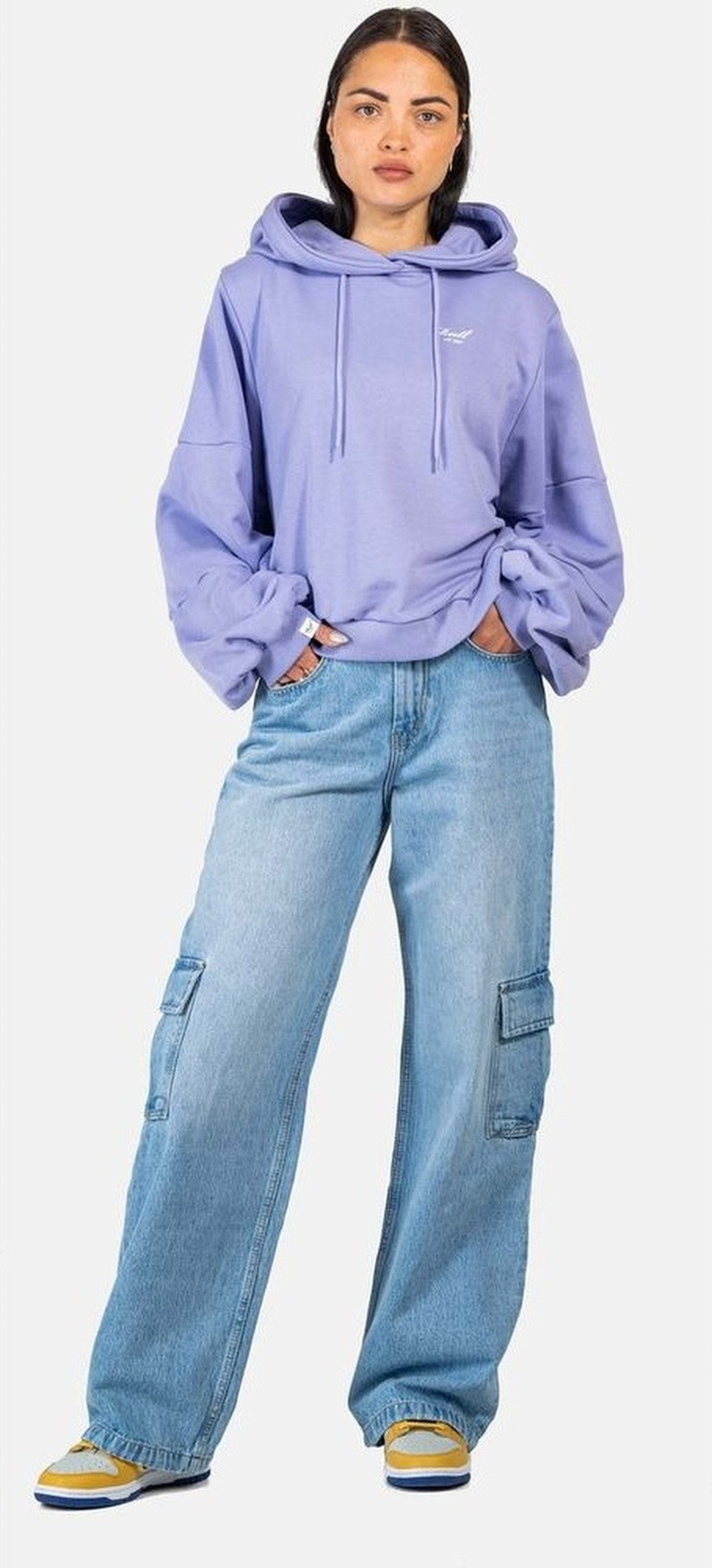 REELL Bequeme Jeans Women Mia Cargo Jeans