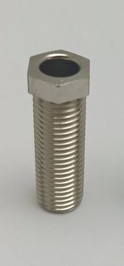 keenberk Ablaufventil Hohl-Schraube L 35 mm für Siebkorbventile passend für 1,5 und 3,5"