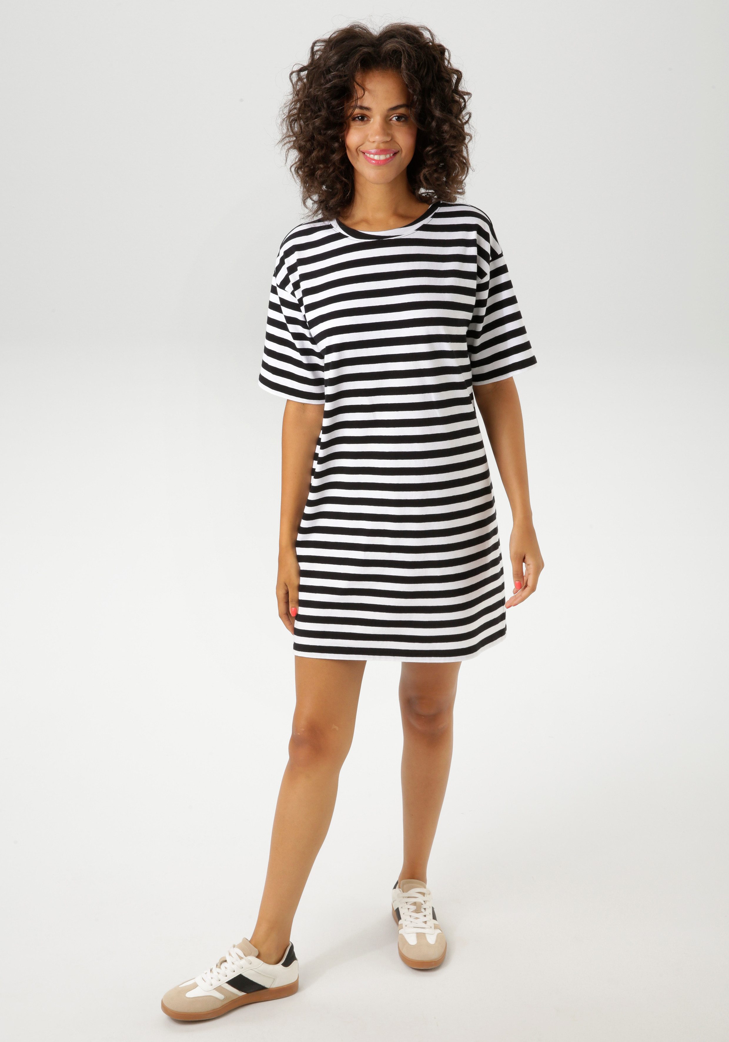 Aniston CASUAL Sommerkleid, im Streifen-Dessin günstig online kaufen