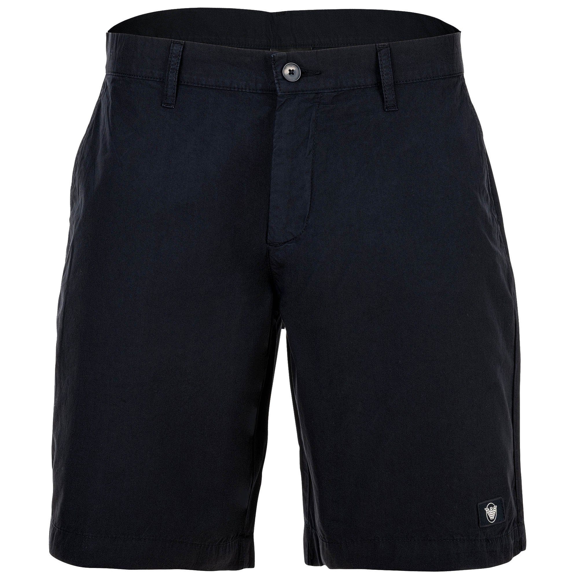 Emporio Armani Bermudas Herren Bermuda-Shorts Baumwolle SATIN LABEL