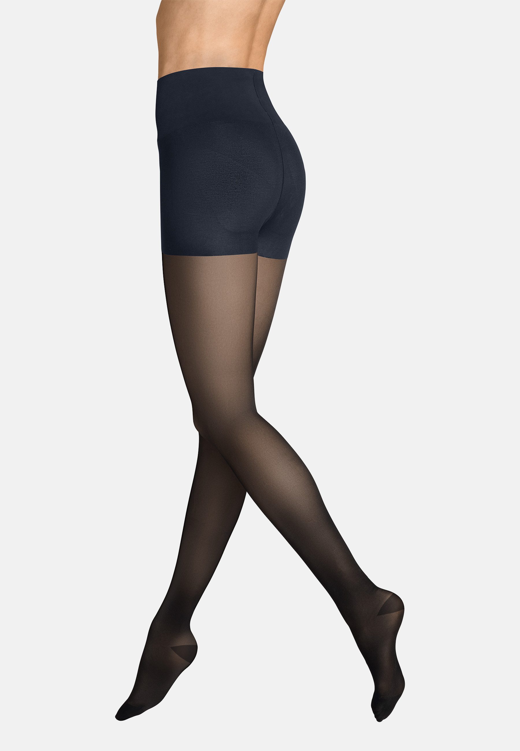 ITEM m6 Feinstrumpfhose Translucent 20 DEN Control Top Wohlfühl-Shaping, modelliert Taille, Hüfte und Bauch, sanft