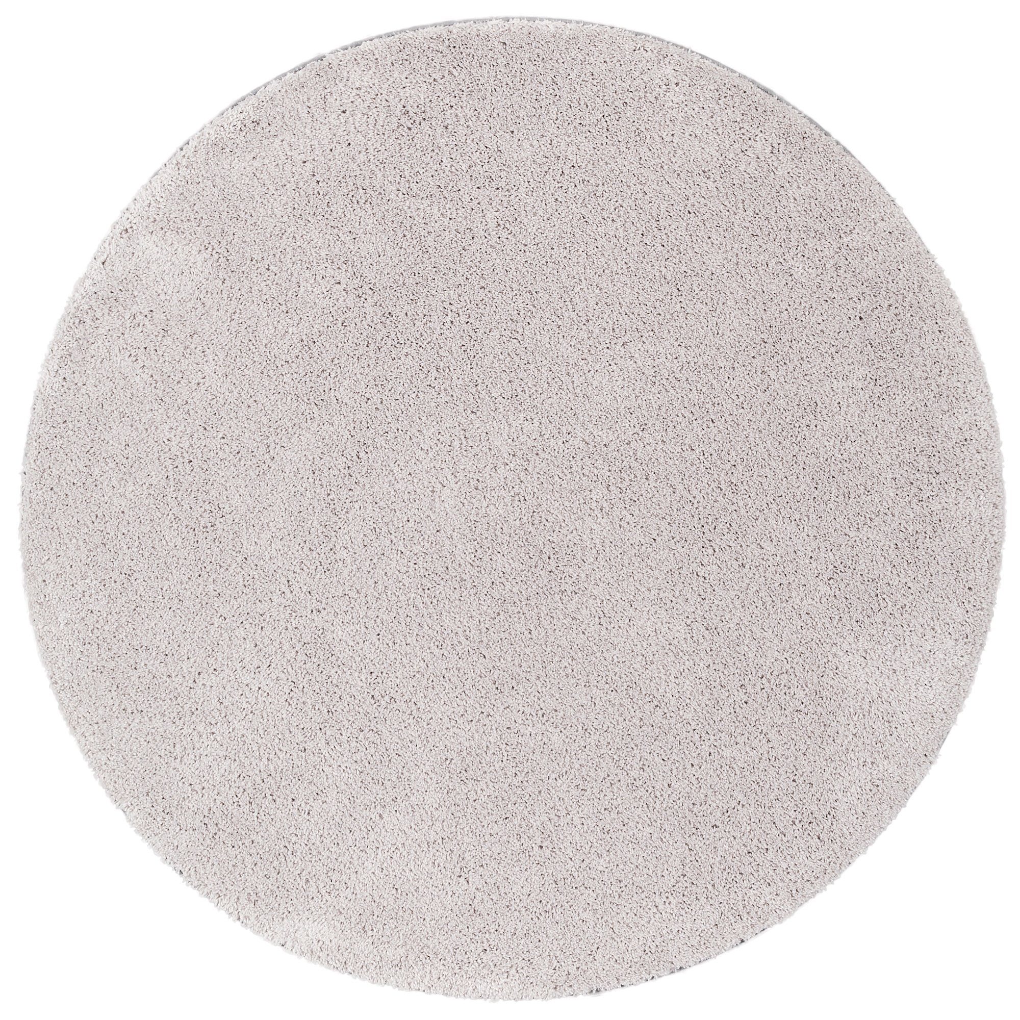 Hochflor-Teppich Hochflor Shaggy Teppich Palace Rund