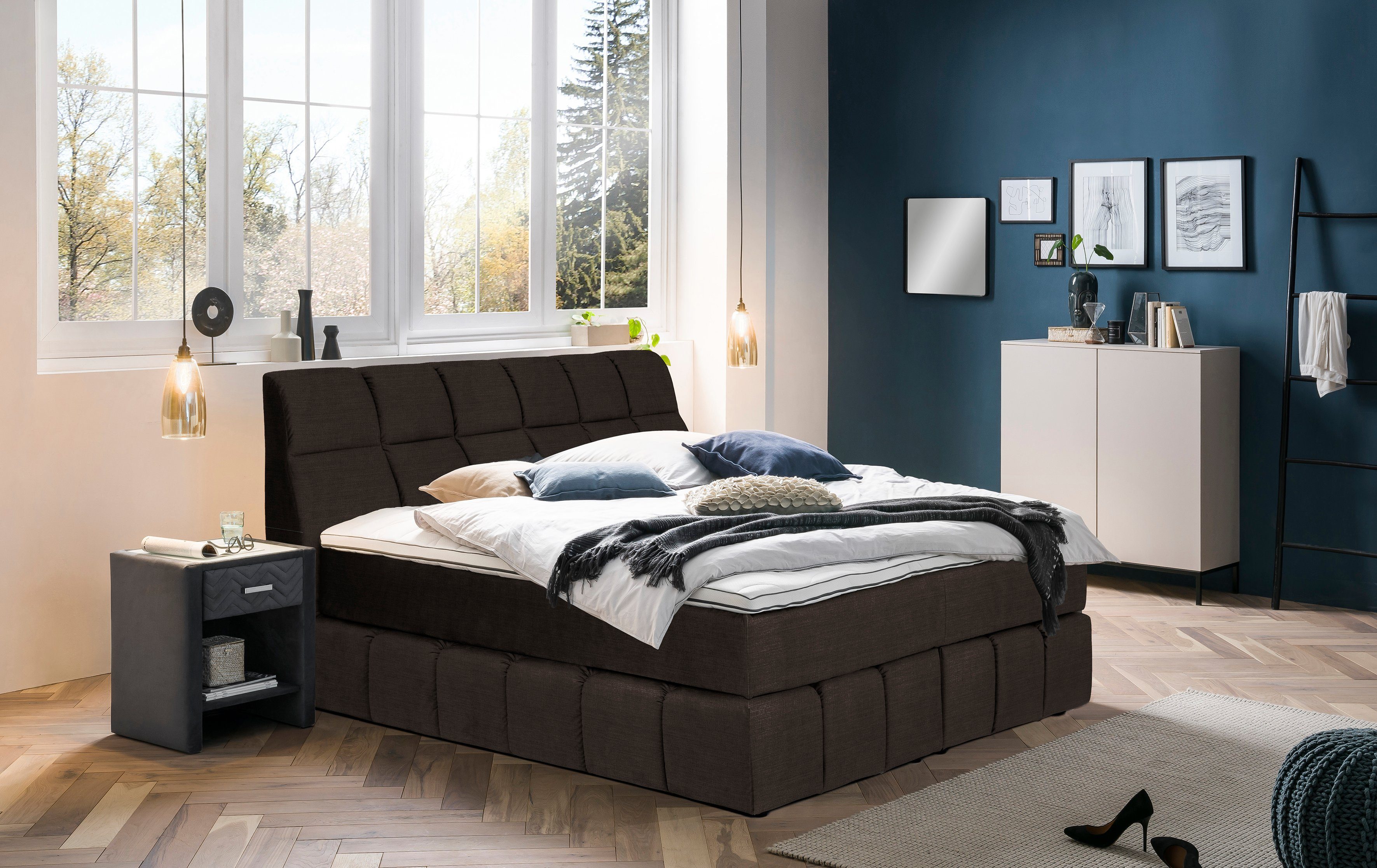 Places of Style Boxspringbett Paxton, Neue günstig online kaufen