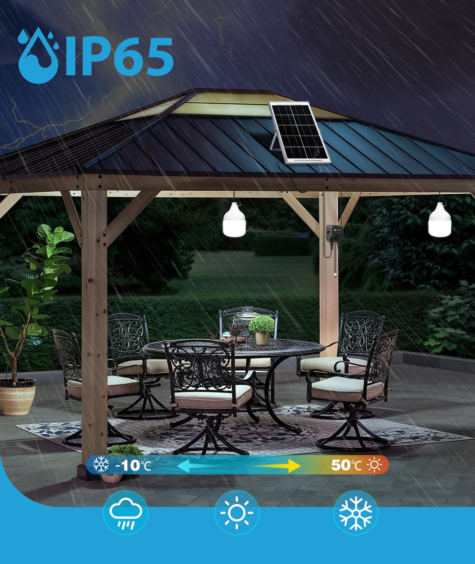 Aigostar LED Solarleuchte Aigostar Solarlampe für günstig online kaufen