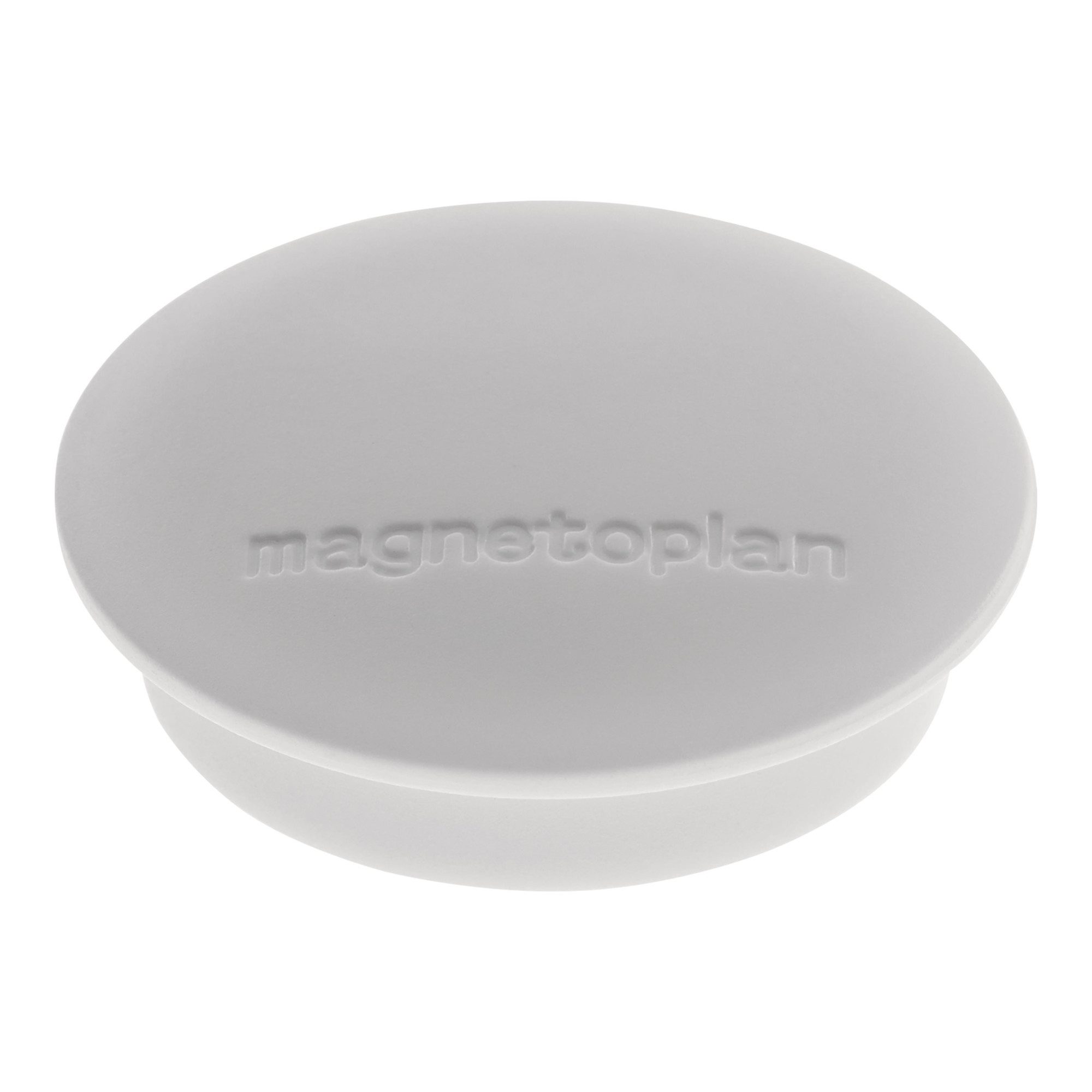 magnetoplan® Lochwand Magnetoplan Magnet Discofix Junior, 10 Stück, grau 10 Stk