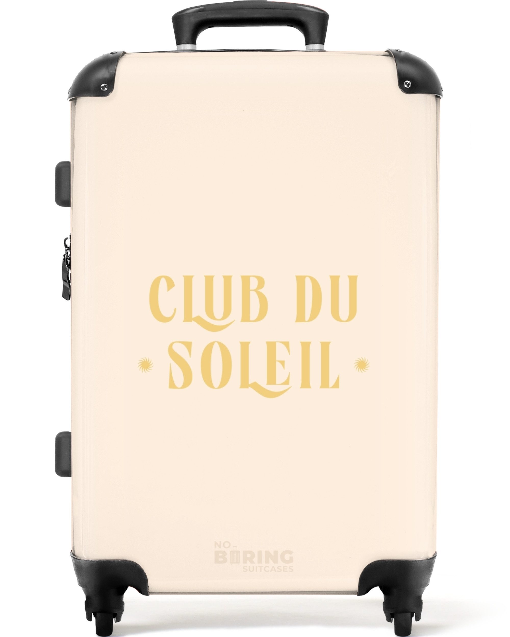 NoBoringSuitcases.com© Hartschalen-Trolley Das Zitat "club du günstig online kaufen