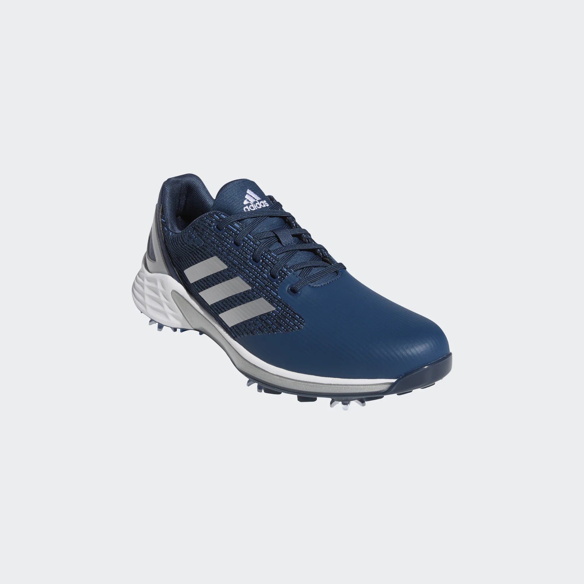 Motion Herren adidas ZG Golfschuh Grey/Blue/Yellow 21 Sportswear Zwischensohle Adidas Boost