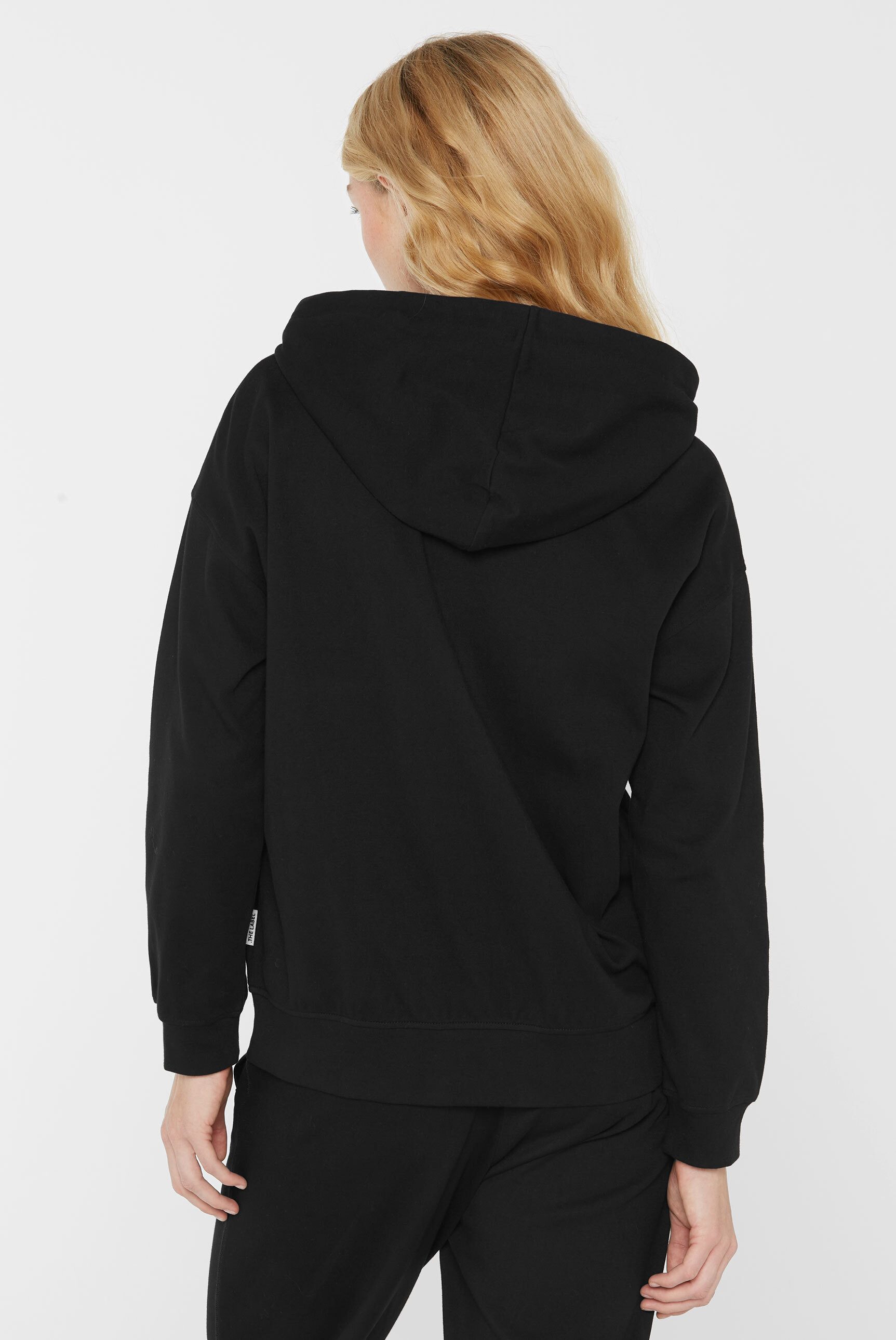 SENSES.THE LABEL Kapuzensweatjacke mit Baumwolle – Bild 5 von 5