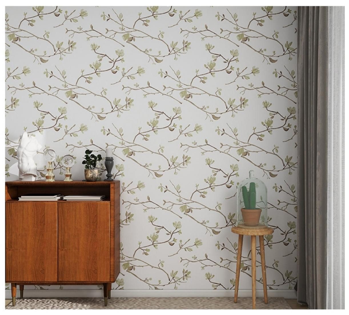 Kaket Vliestapete 44.5×300cm Selbstklebende Tapete Vintage günstig online kaufen