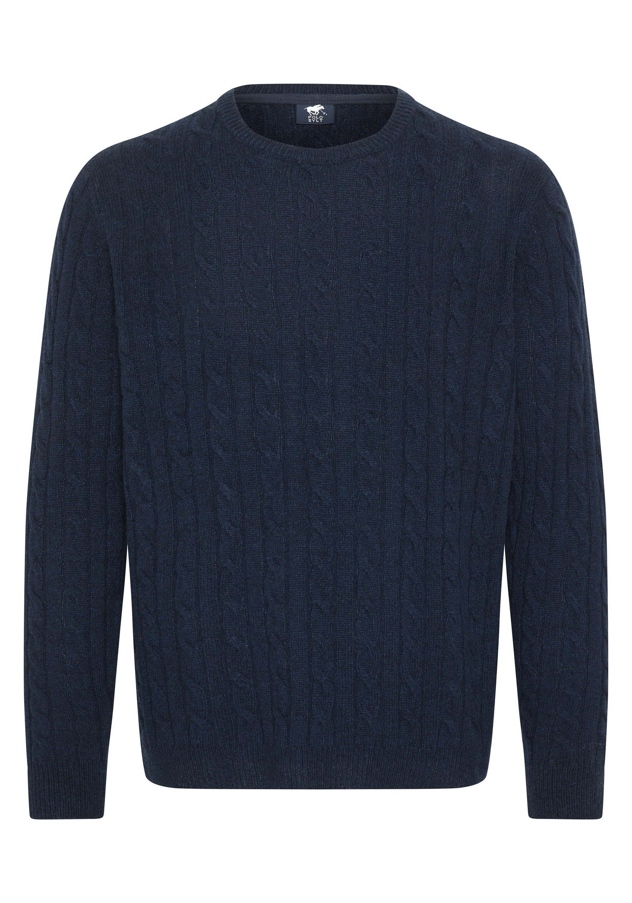 Polo Sylt Strickpullover mit Zopfmuster