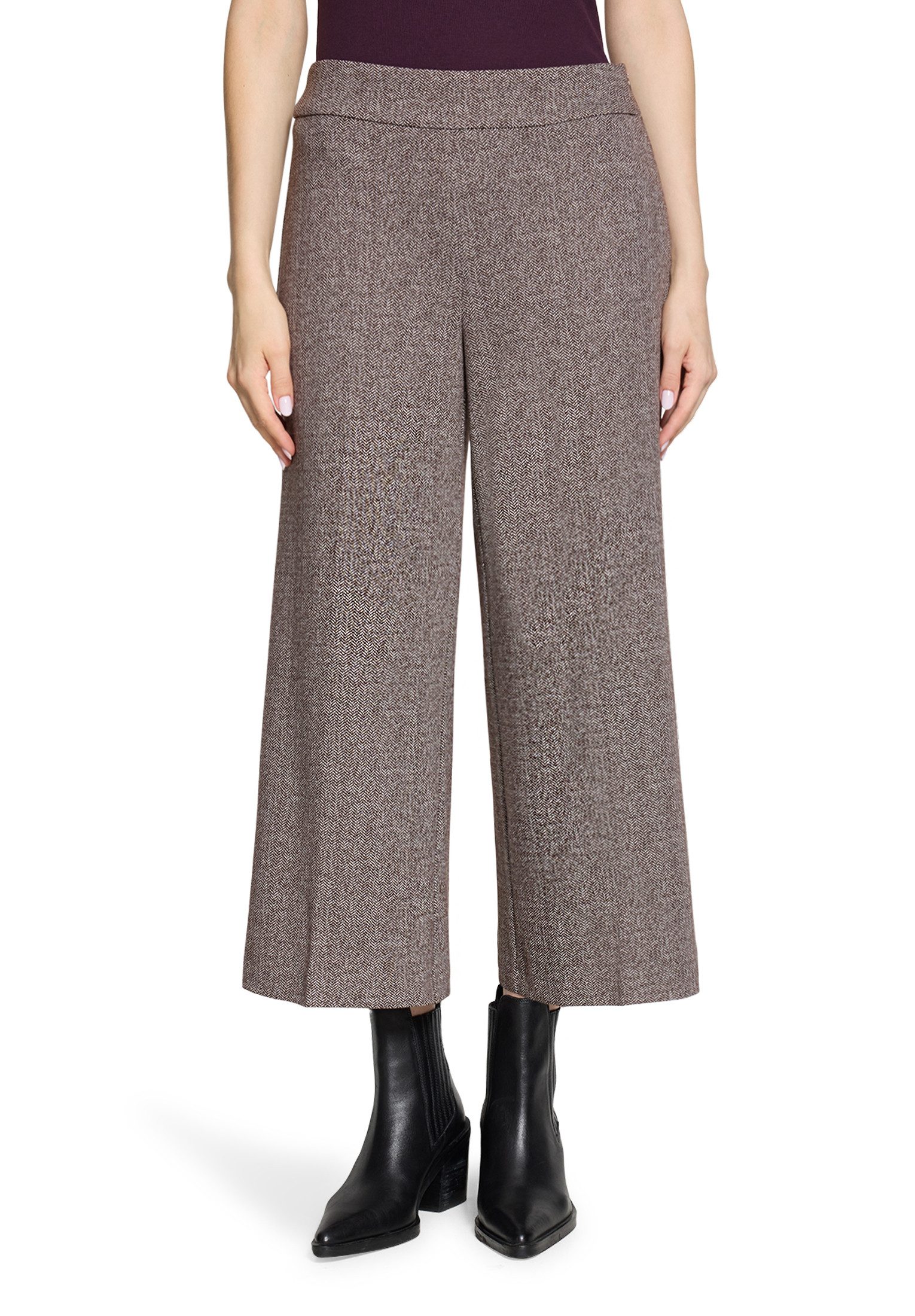 Cartoon Culotte Damen mit Bügelfalte