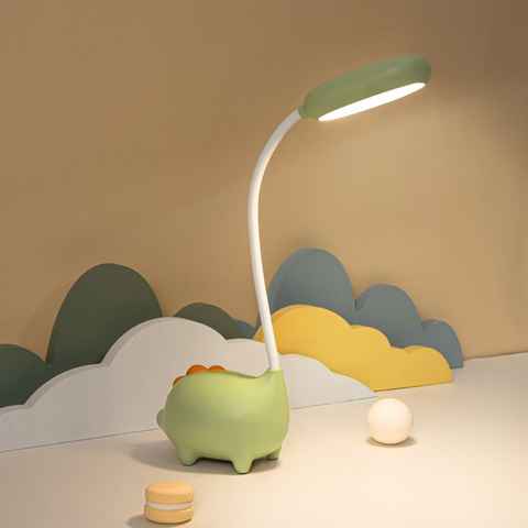 GelldG LED Schreibtischlampe Schreibtischlampe für Kinder, Dimmbare Nachttischlampe