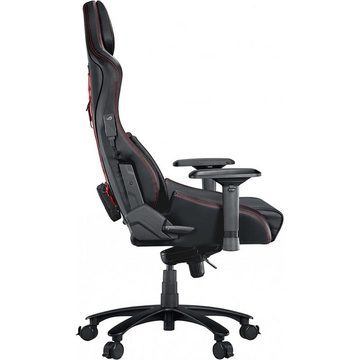 Asus Gaming-Stuhl ROG Chariot SL300C - RGB Gaming Stuhl - Kunstlederbezug - schwarz/rot