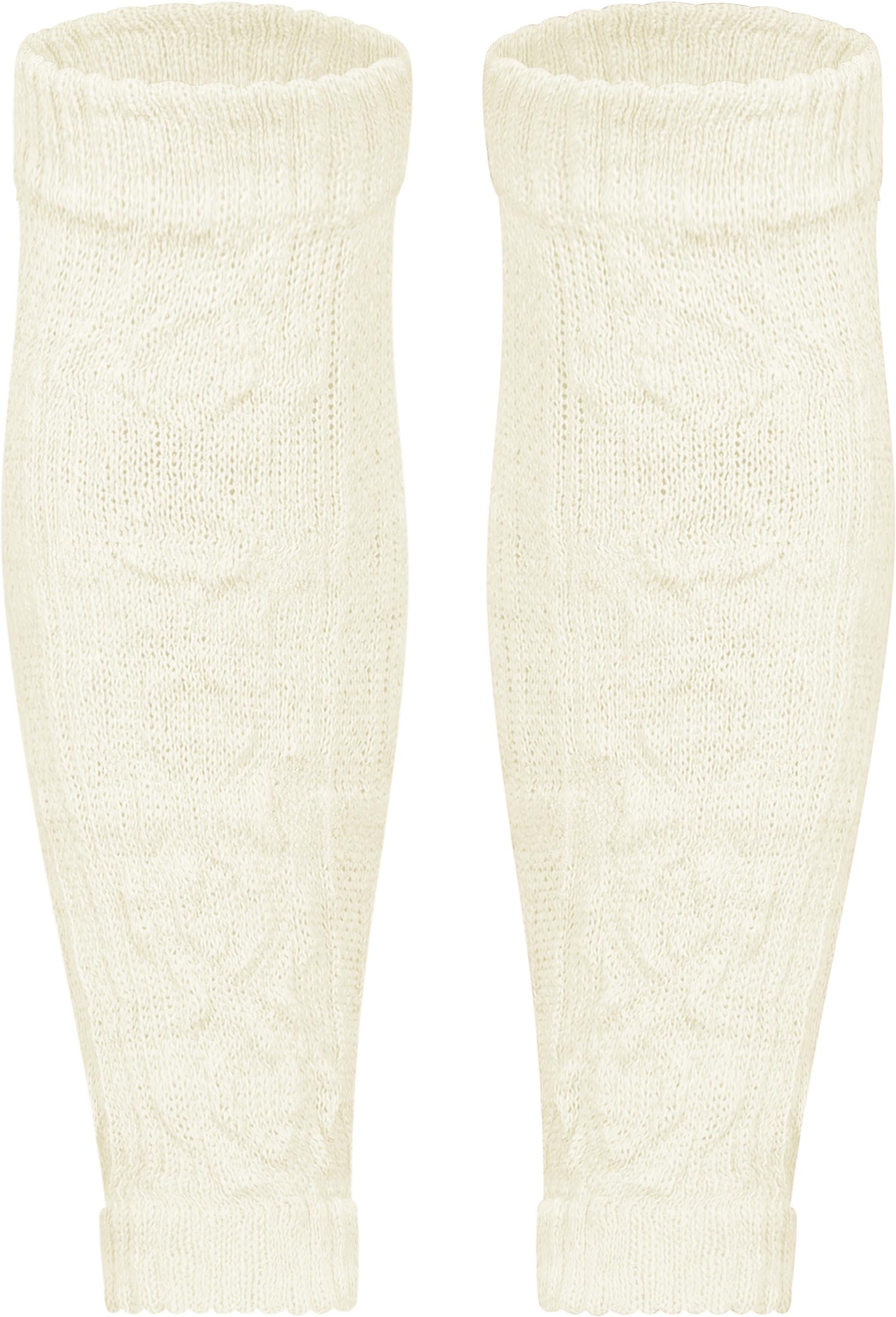 normani Beinstulpen Strickstulpen mit Wolle modische Strickstulpen