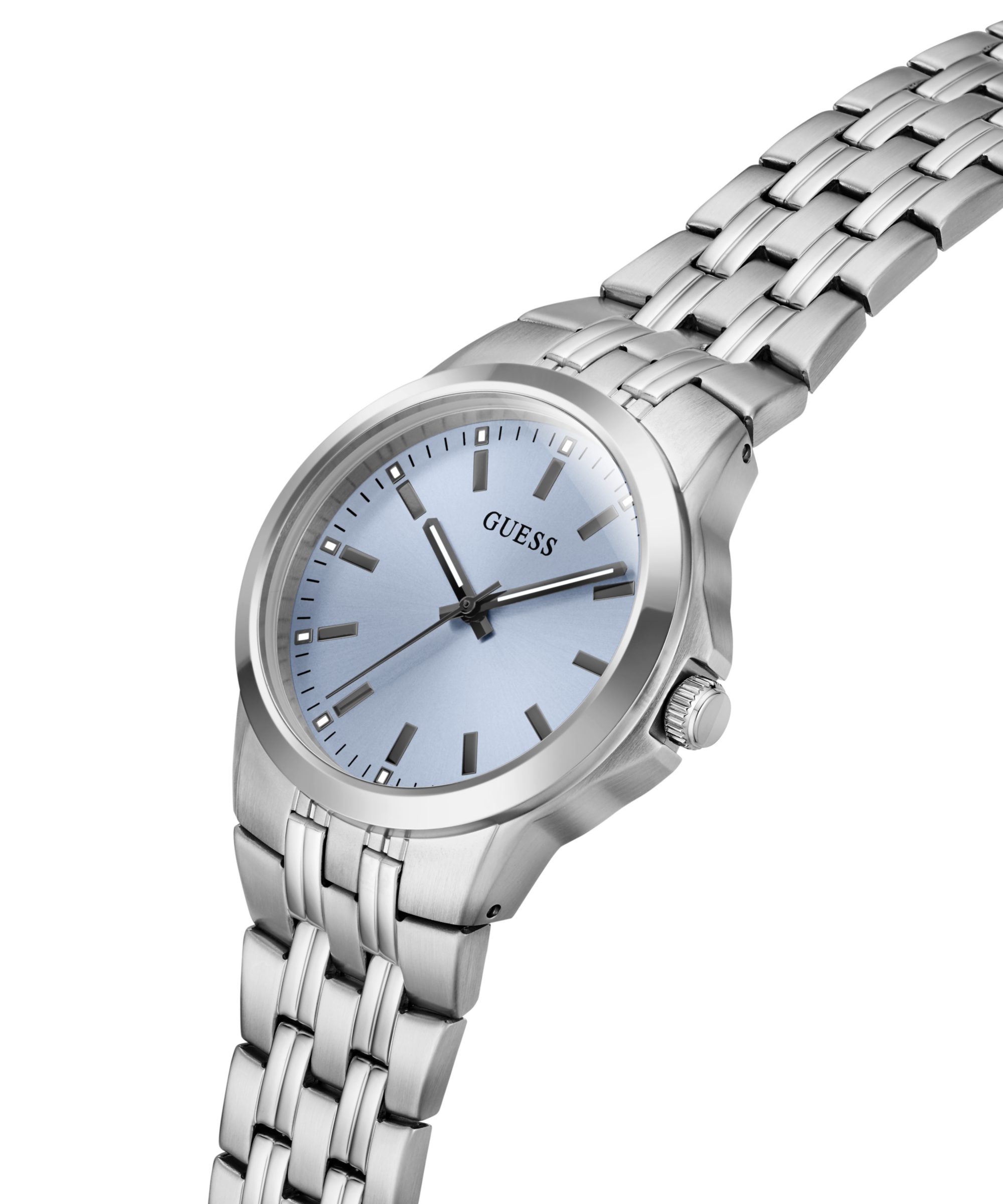 Guess Quarzuhr ARCHIE GW1121G1, Armbanduhr, Damenuhr, Herrenuhr, Edelstahlarmband, analog