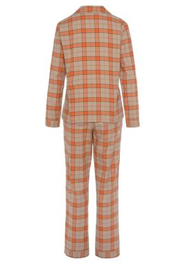 Vivance Dreams Pyjama (2 tlg) aus kuschelig weichem Flanell