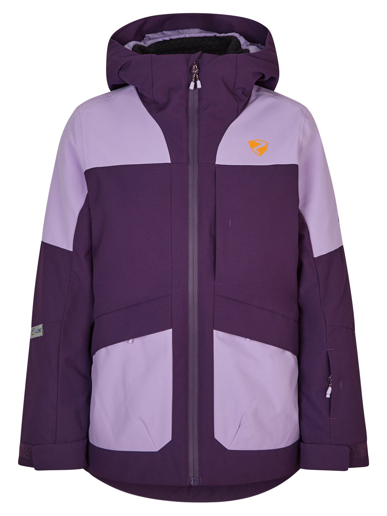 Ziener Skijacke AYUS jun (jacket ski) dark violet