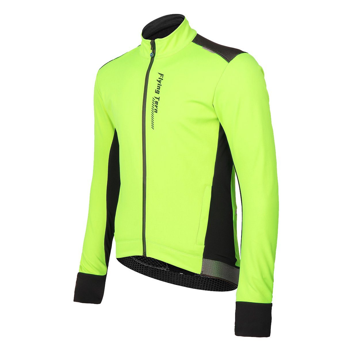 MidGard Fahrradjacke Softshell-Windjacke, Laufjacke mit Fleece, atmungsaktiv Unisex Grün