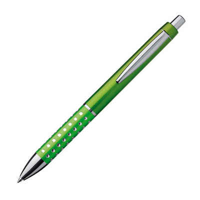 Livepac Office Kugelschreiber 10 Kugelschreiber / "Glitzer" / Farbe: apfelgrün