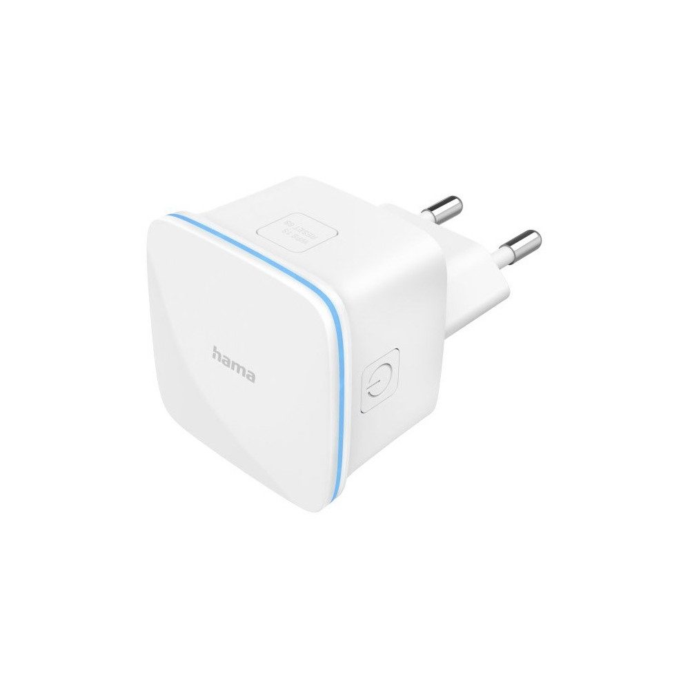 Hama 00053311 WLAN-Repeater 2,4 GHz Weiß WLAN-Repeater, Einfache Einrichtung