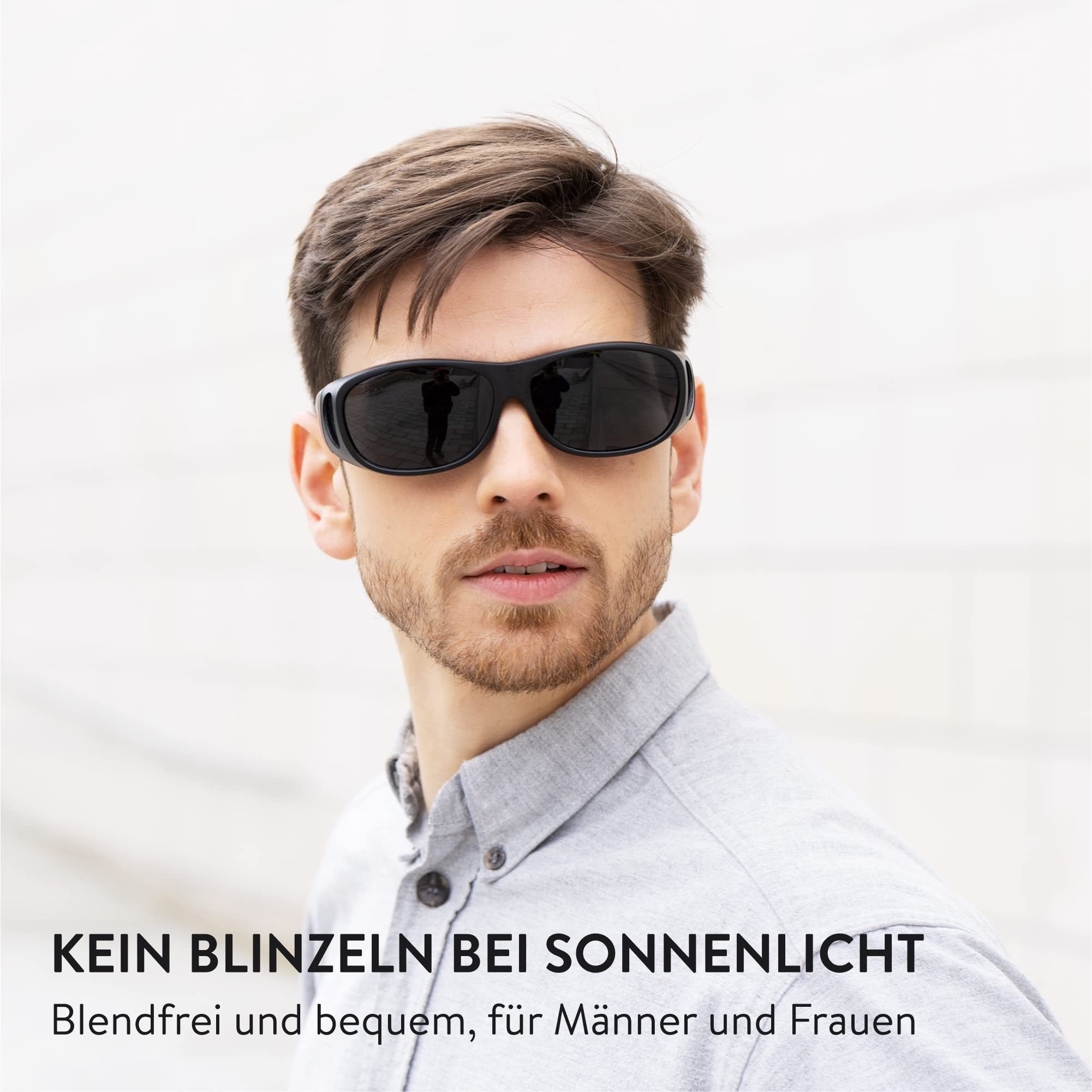 Bezzee Pro Sonnenbrille Polarisierte Überbrille Bezzee Pro (1-St) günstig online kaufen
