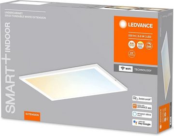 Ledvance LED Unterbauleuchte Schrank Möbel Beleuchtung, LED, Tunable White (Weißton), Dimmbar, App-Steuerung, Farbwechsel, ERWEITERUNG, extra flach