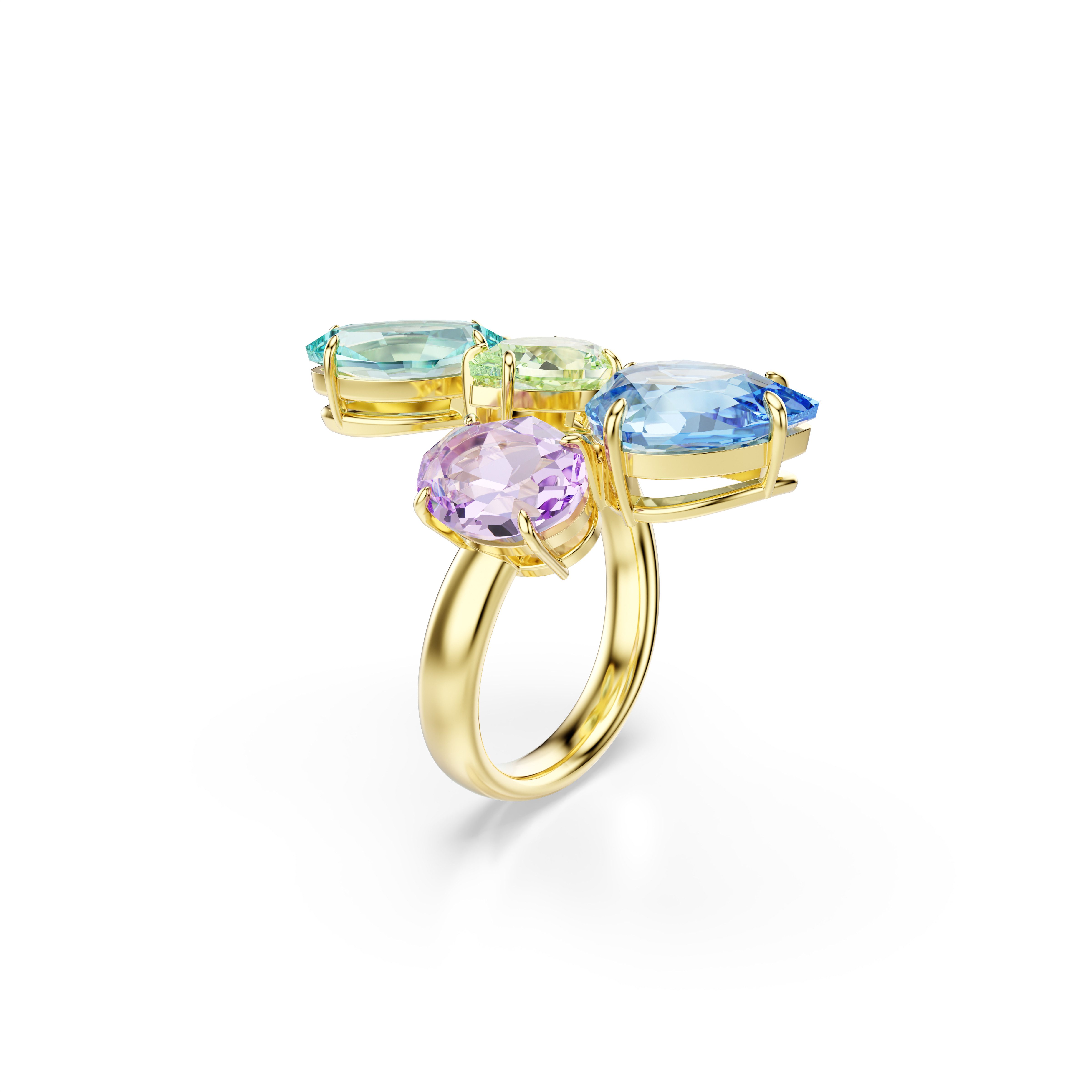 Swarovski Fingerring Schmuck Geschenk Gema Ring, mit Swarovski® Kristall, Zirkonia (synth)