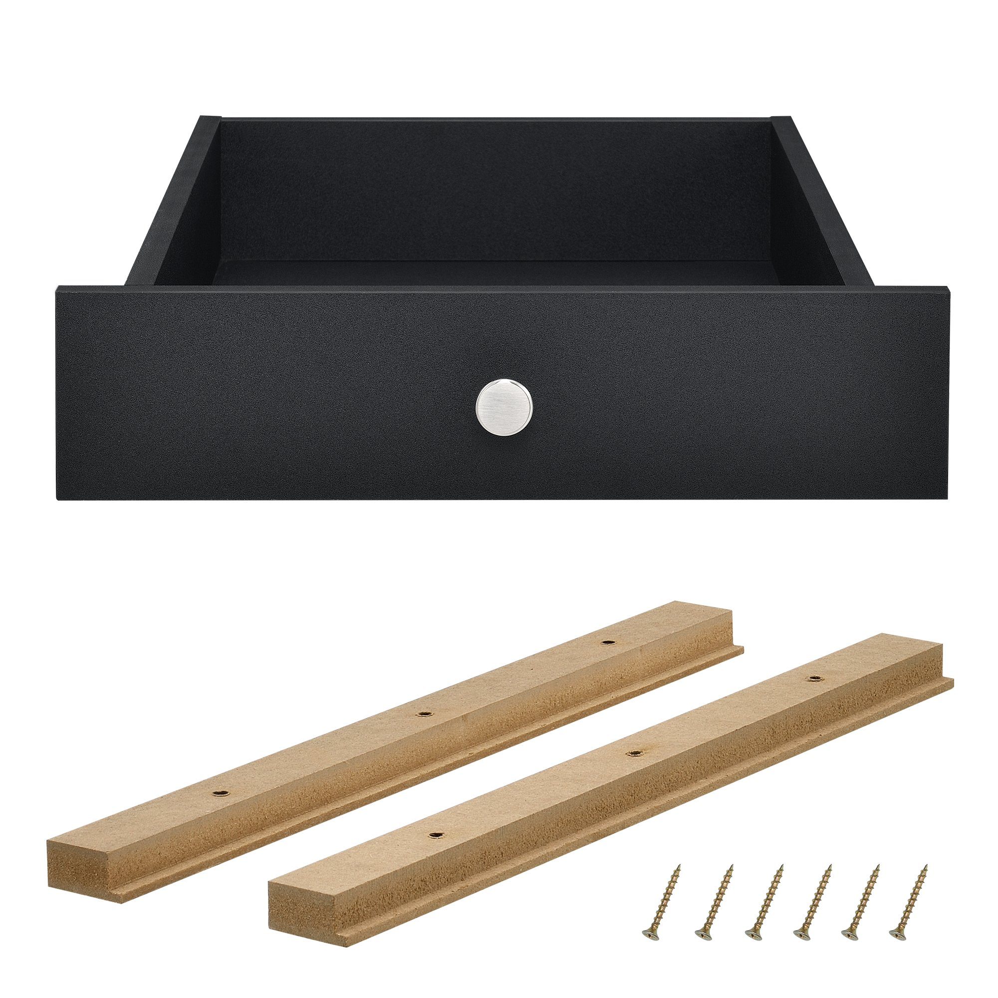 en.casa Schublade (1 St), Schublade für Europaletten DIY in verschiedenen Farben