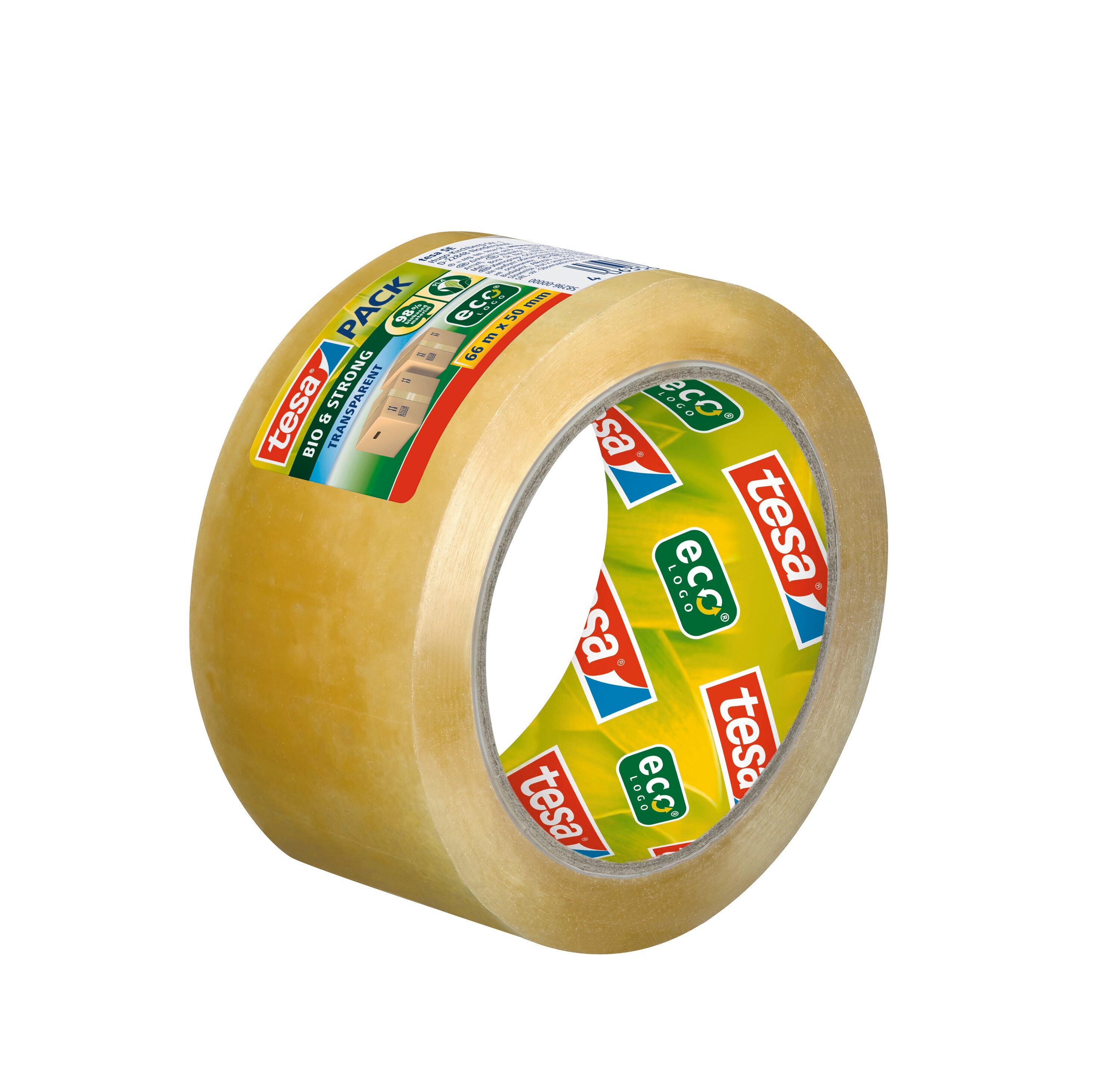 Klebeband tesapack Bio & Strong Paketklebeband - 66m : 50mm