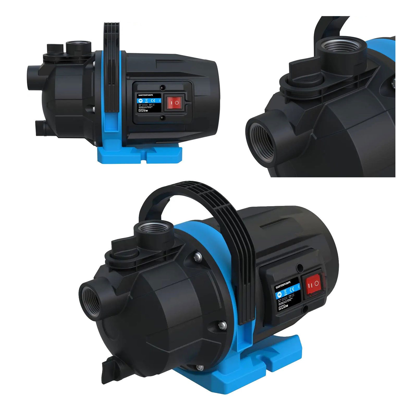 Güde Klarwasserpumpe Gartenpumpe GP 6035 Thermoschutz günstig online kaufen