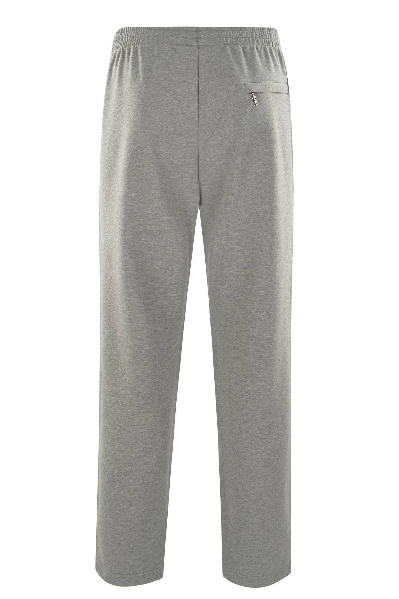 Hajo Jogginghose Herren Homewear stay - Grau Jogginghose, Hose fresh