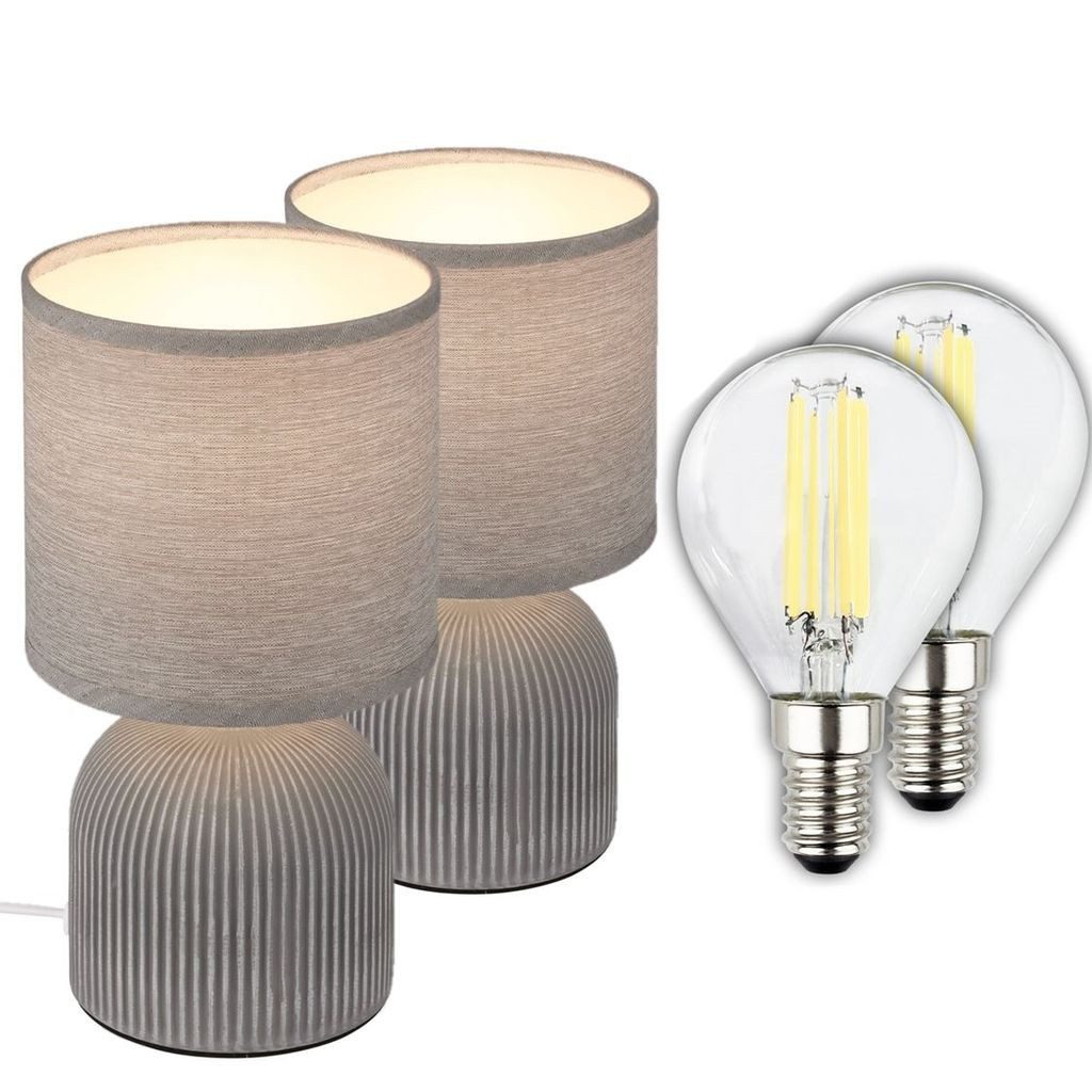 Briloner Leuchten Tischleuchte 7838024B, ohne Leuchtmittel, 2700K - Extra-Warmweiß