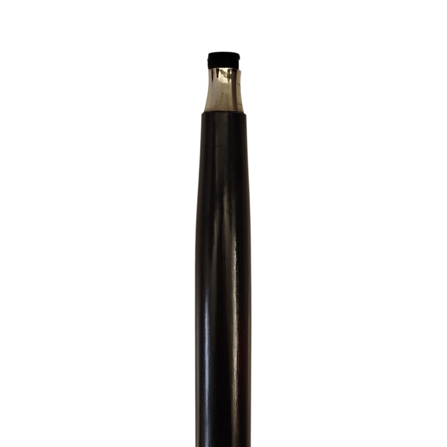 FTWdesign Frackstock Anker Spazierstock aus Holz mit silbernem Griff aus Metall