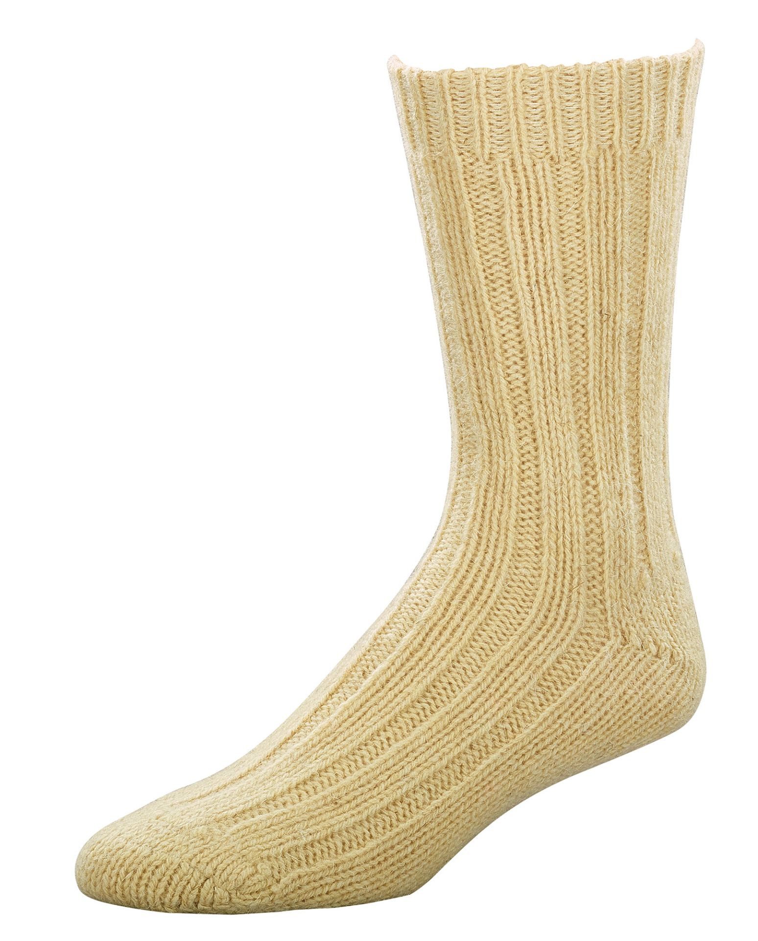 Wowerat Носки Warme Wollsocken 100% "Virgin Wool" Grobstrick Schafwolle (2 Paar)