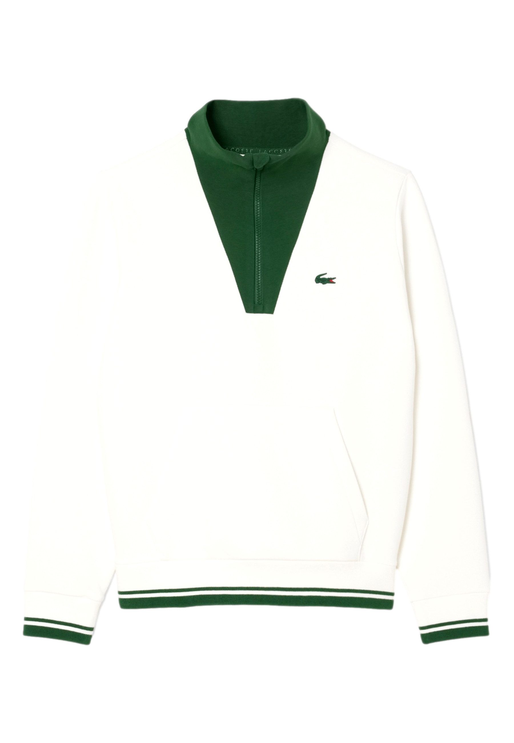 Lacoste Sweatshirt Pullover Heritage Sweatshirt Troyer (1-tlg) günstig online kaufen