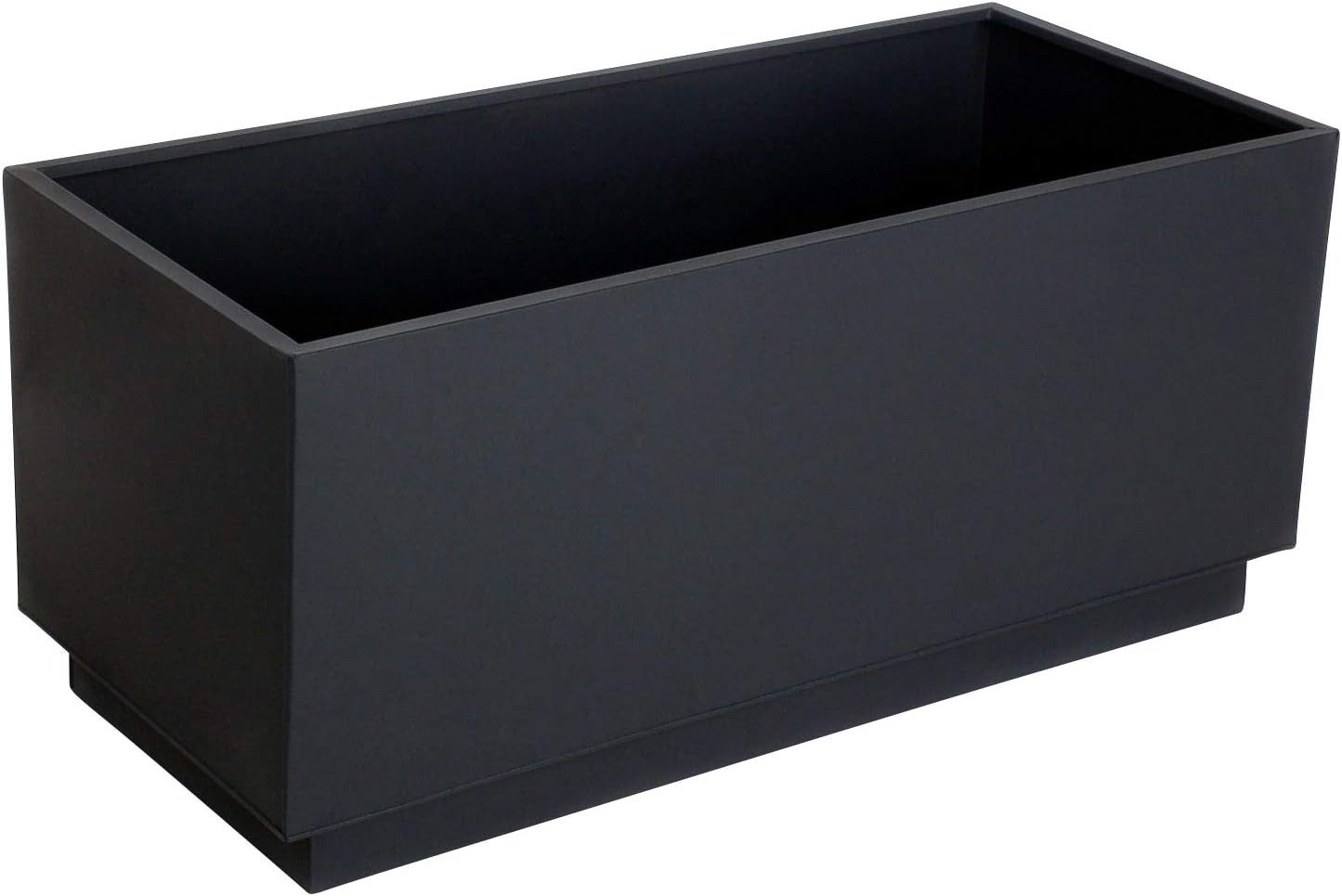 VIVANNO Pflanzkübel Zink MAXI Kasten - Anthrazit Matt (1 St), 100x45x45 cm