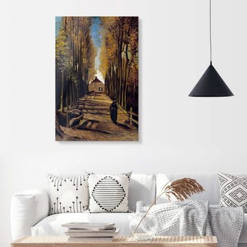 Posterlounge XXL-Wandbild Vincent van Gogh, Pappelallee im Herbst, Wohnzimmer Malerei