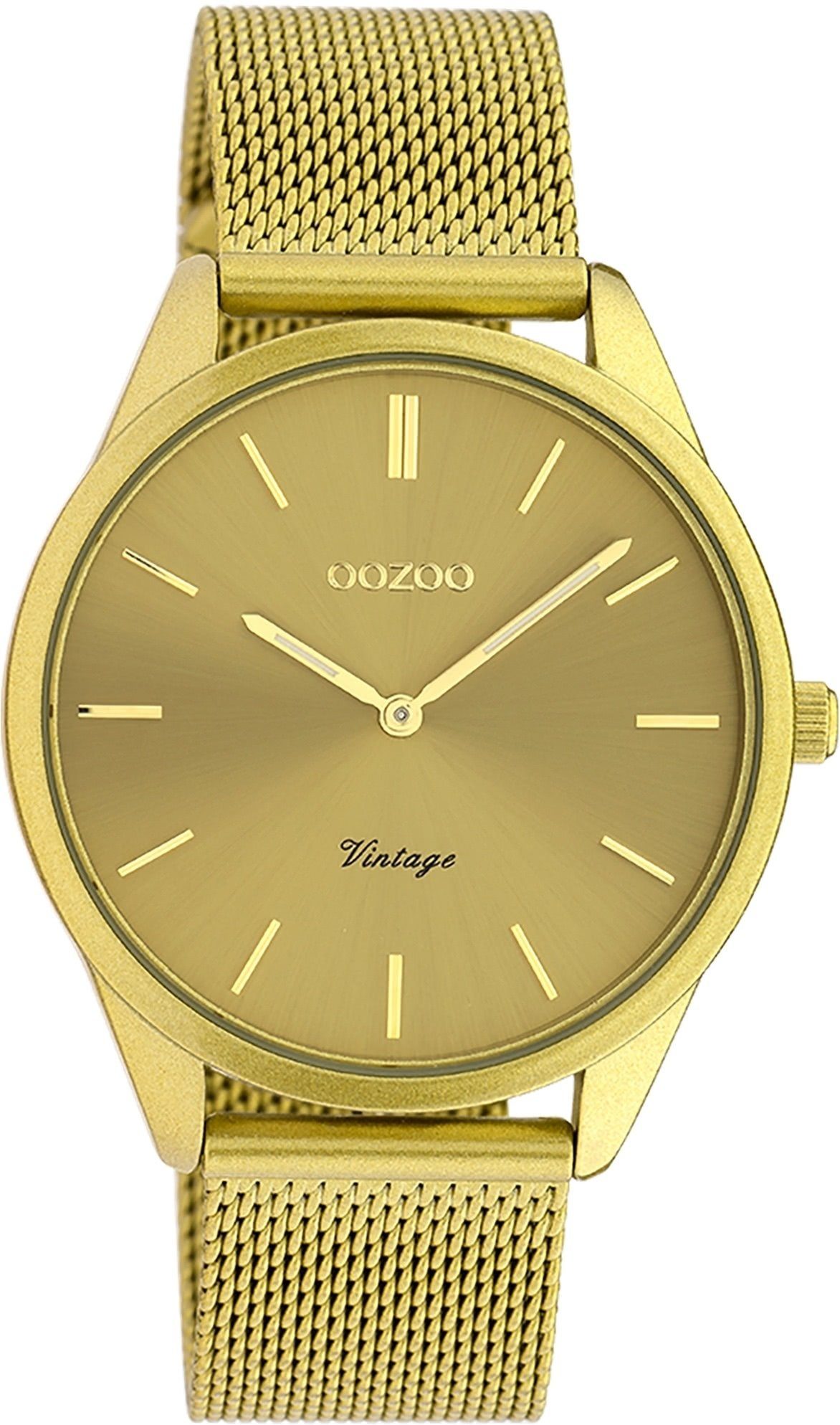 Quarzuhr Oozoo Damen Armbanduhr Ultra Slim
