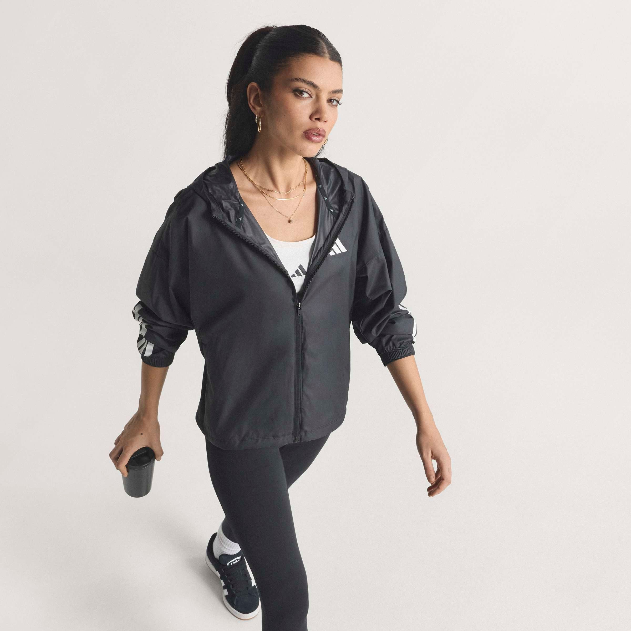 adidas Performance Windbreaker HYPERGLAM 3-STREIFEN WINDBREAKER