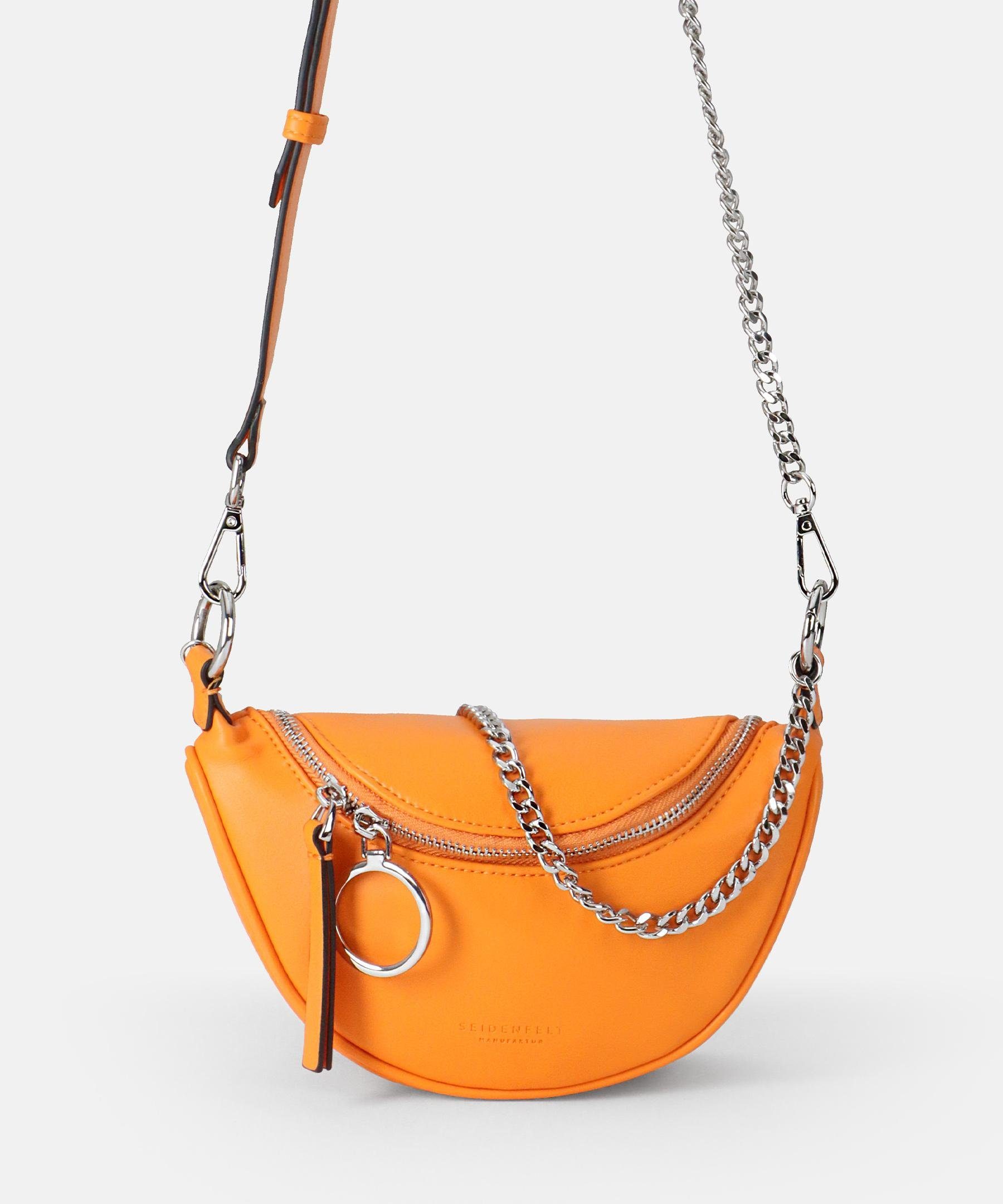 Kaufen Sie die neuesten Artikel im Ausland Seidenfelt Manufaktur Handtasche orange II' 'Skien
