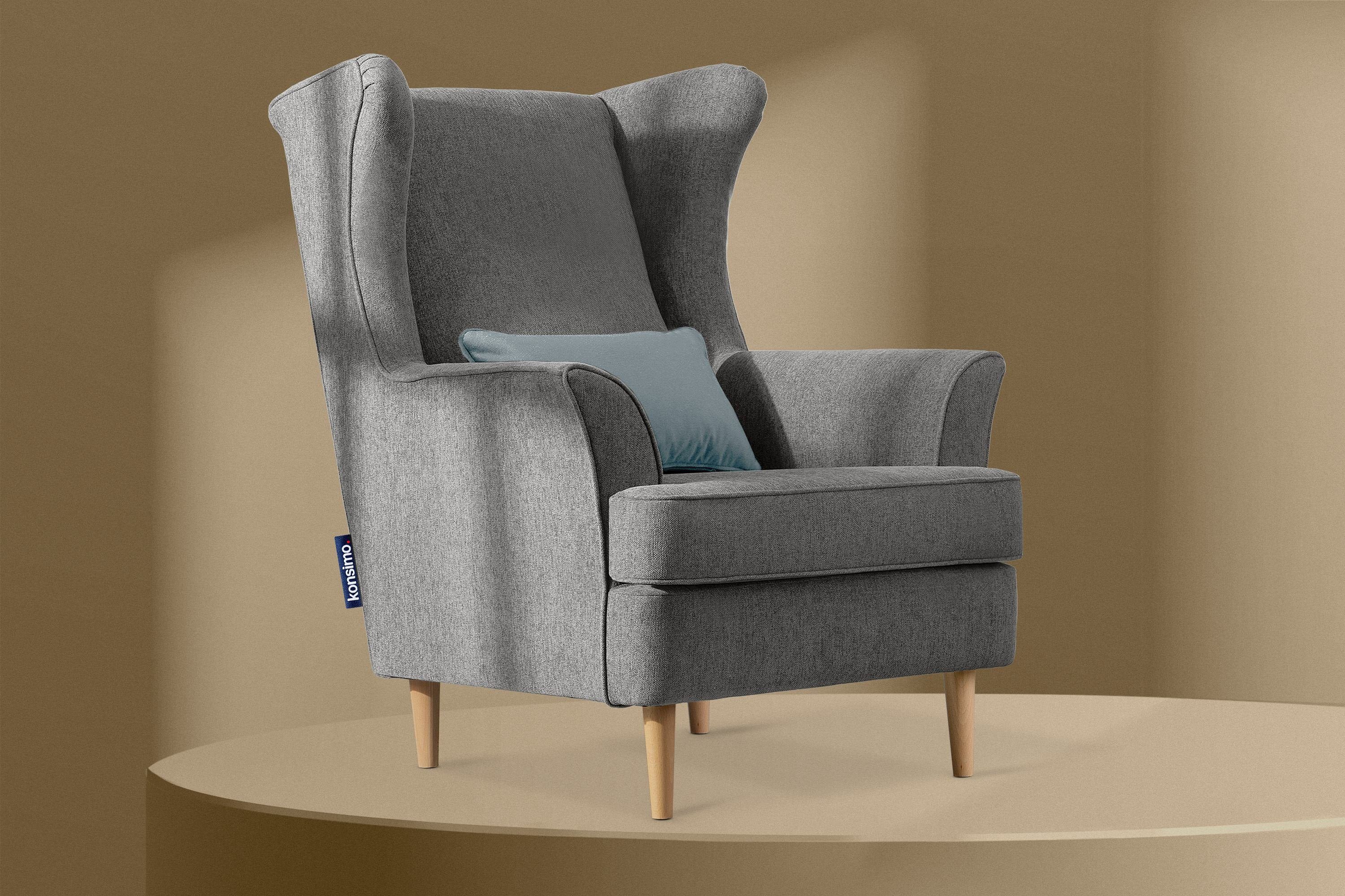 KONSIMO® Ohrensessel STRALIS Sessel, zeitloses Design günstig online kaufen