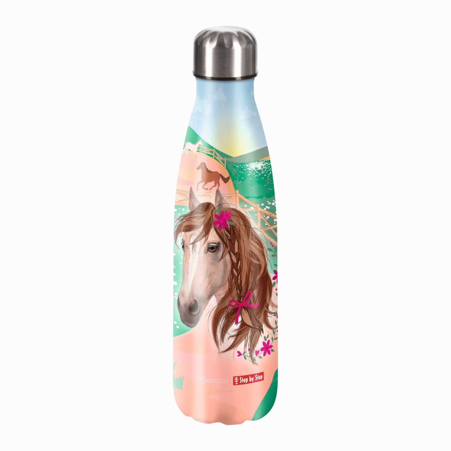 Step by Step Trinkflasche Isolierte Edelstahl-Trinkflasche