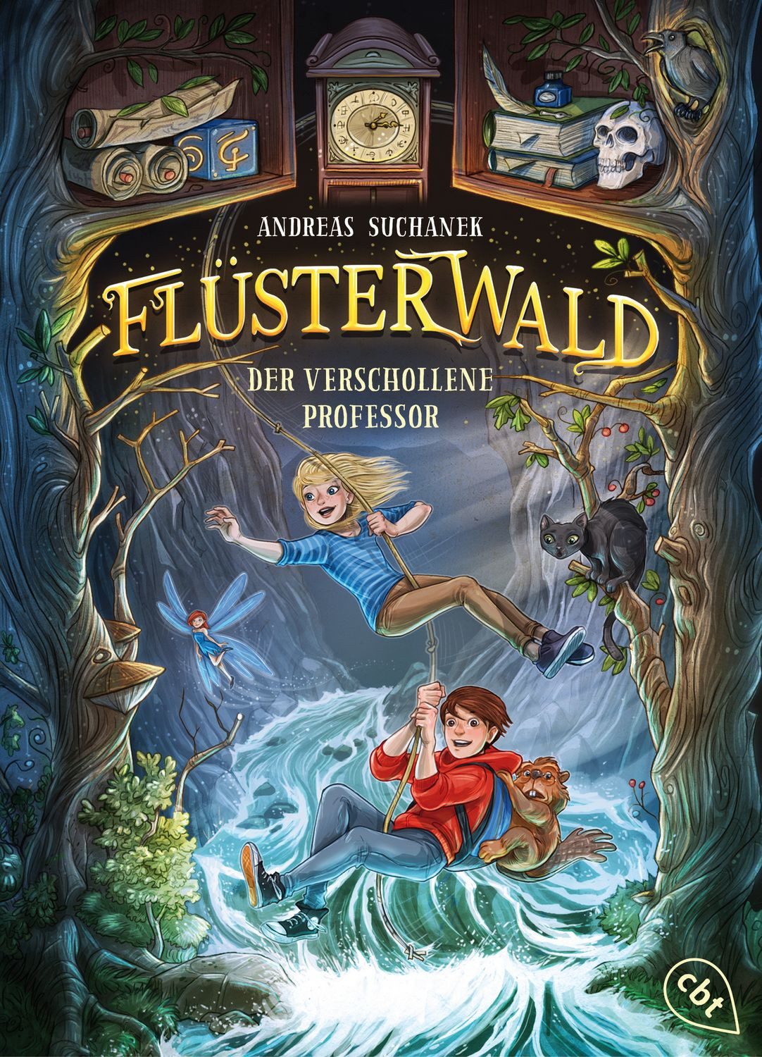 Kinderbuch Flüsterwald Der verschollene Professor - Band 2 des mitreißendes Fanta Andreas Suchanek