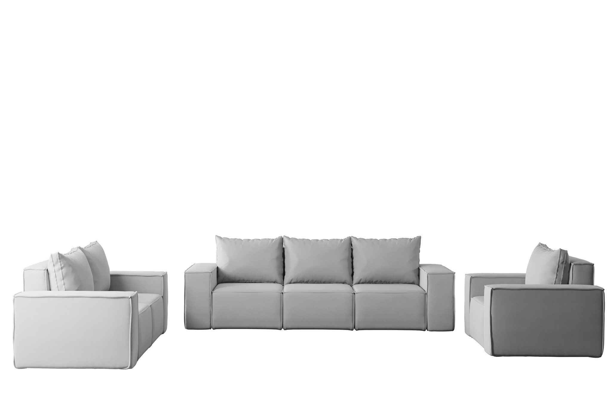 Fun Möbel Polstergarnitur Sofa-Set Designersofa ESTELLE günstig online kaufen