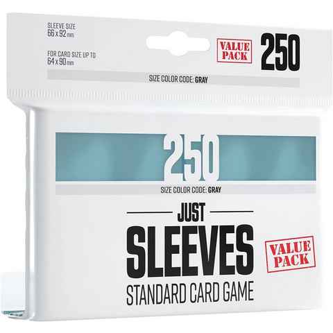 Gamegenic Sammelkarte Just Sleeves Japanese Size - Standard Card Game - Value Pack - 250 Kartenhüllen - durchsichtig