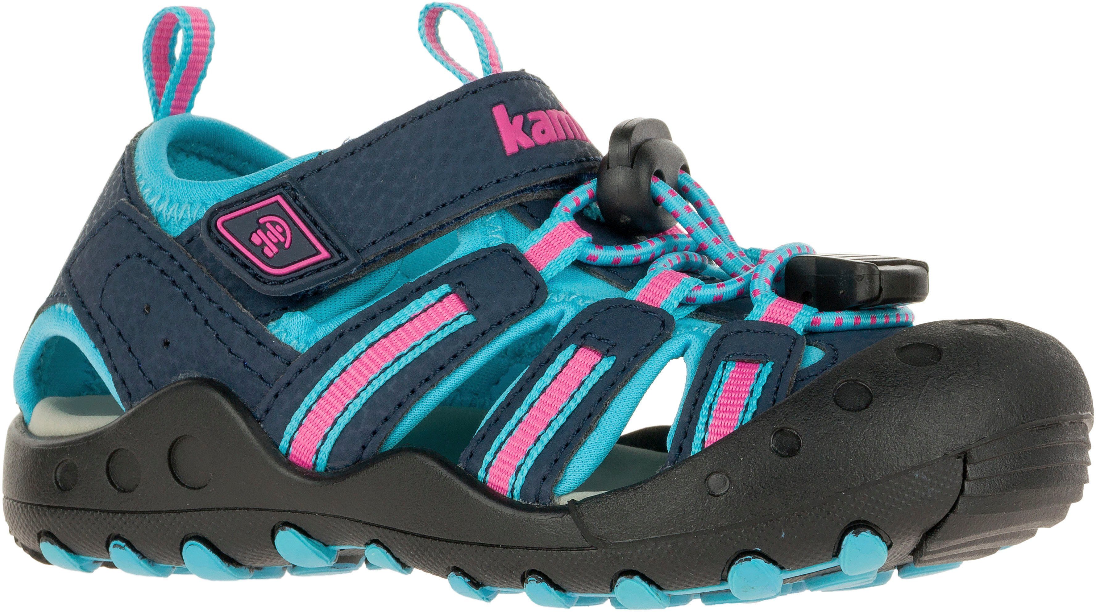 Kamik CRAB Outdoorsandale petrol-rosa | 